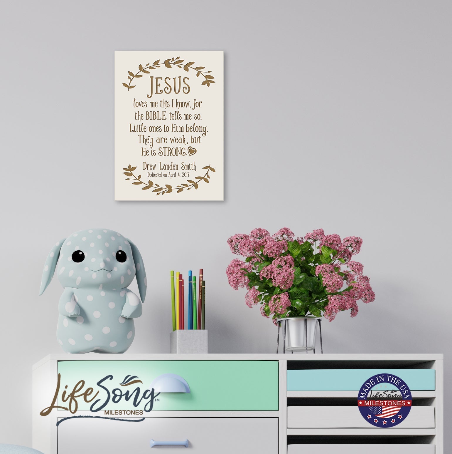 Godchild Wall Decor - LifeSong Milestones