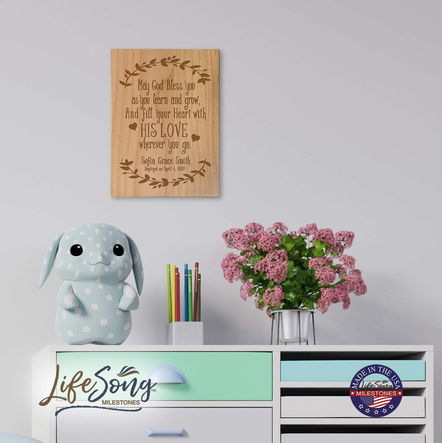 Wall Plaques for Kids - LifeSong Milestones