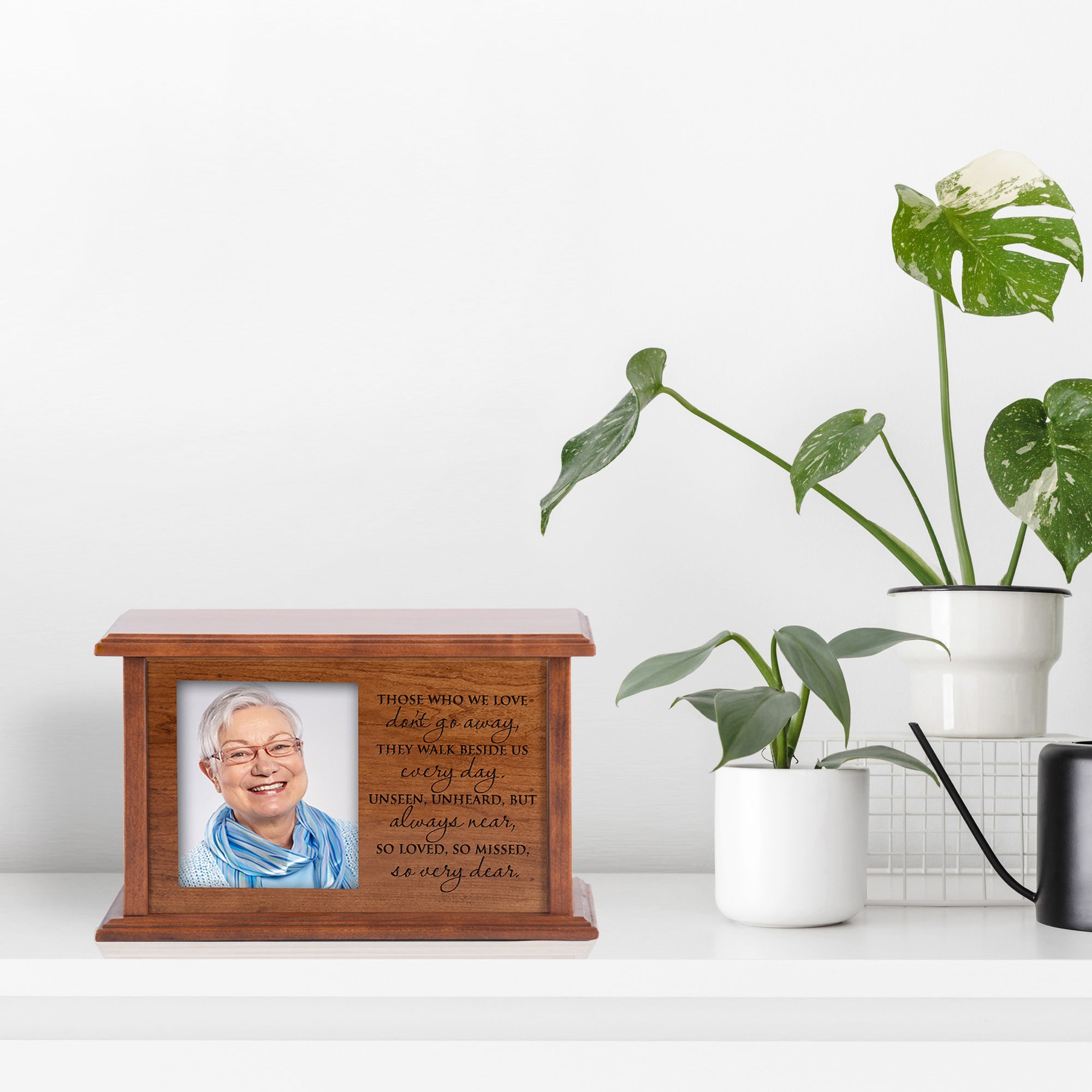 Wooden urns for human ashes