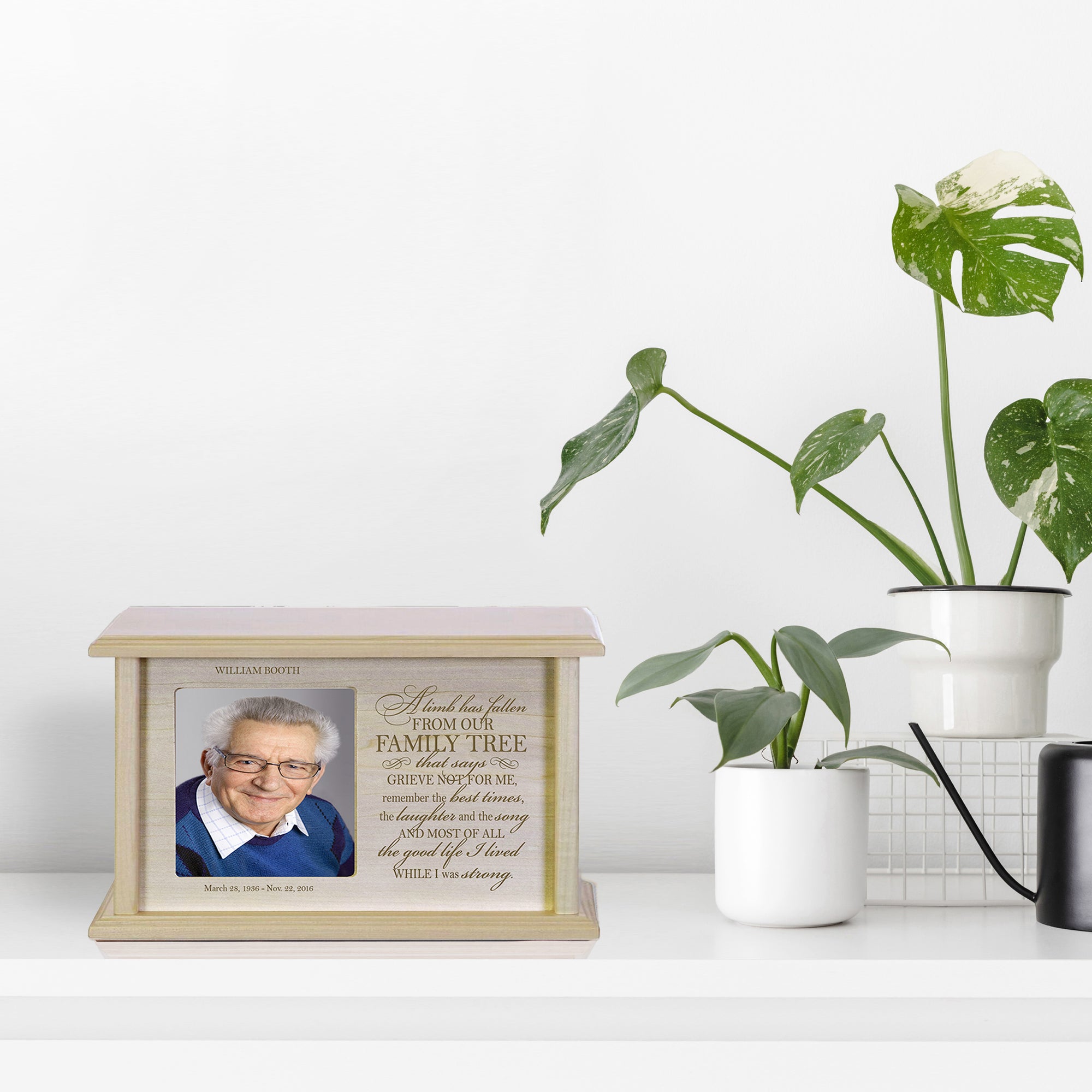 Personalized Wooden urns for human ashes