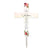 Custom Solar Lighted Cross Grave Marker| Loss of Loved One Cemetery Keepsake - LifeSong Milestones