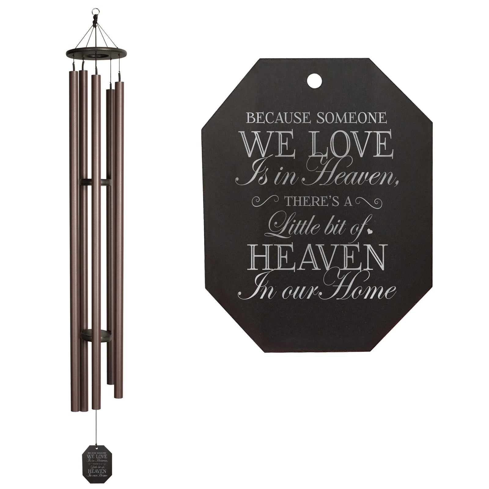 Memorial Sympathy Wind Chimes| Big Ben 82" | Family Home Decor - LifeSong Milestones