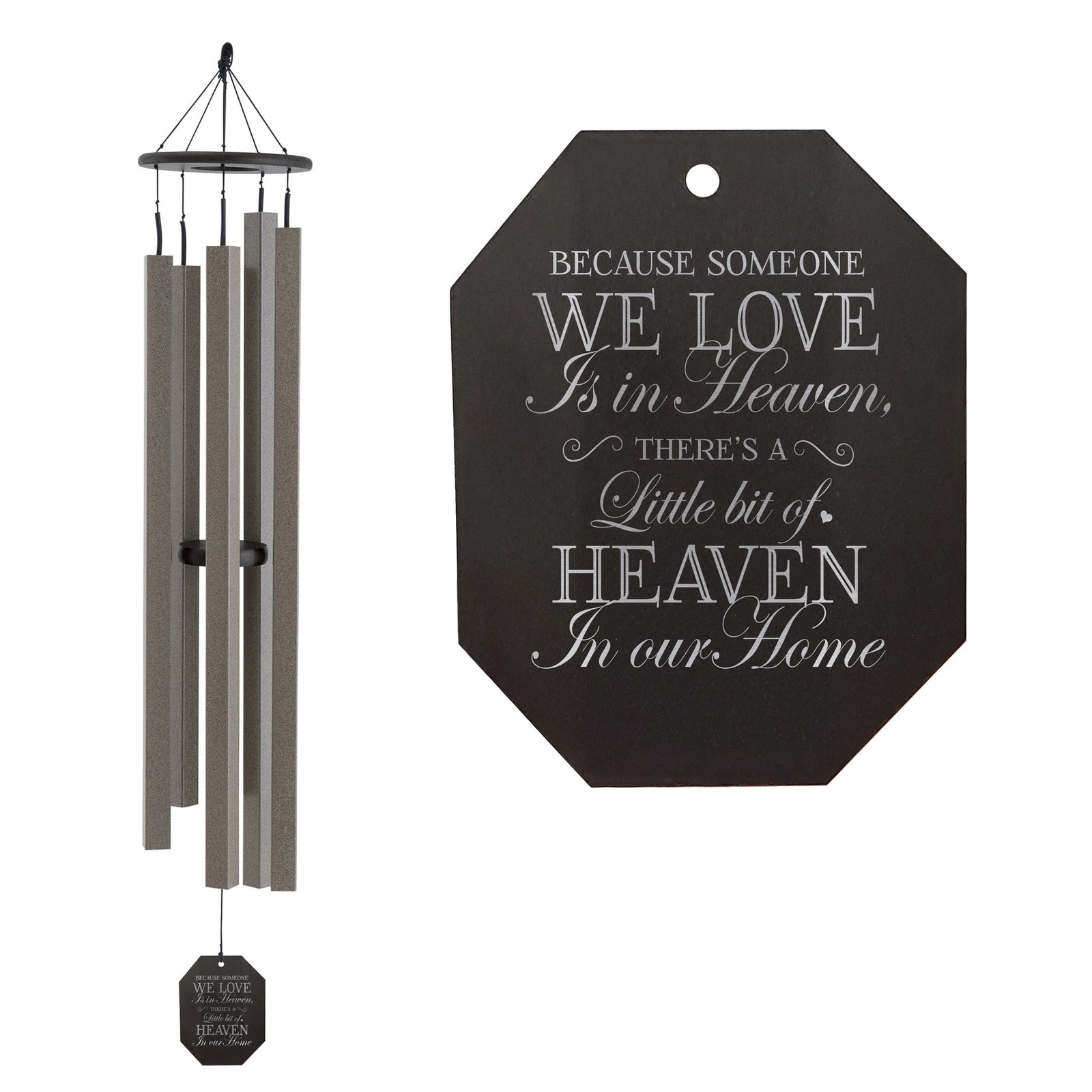 Memorial Sympathy Wind Chimes| Country Music 62" | Family Home Decor - LifeSong Milestones