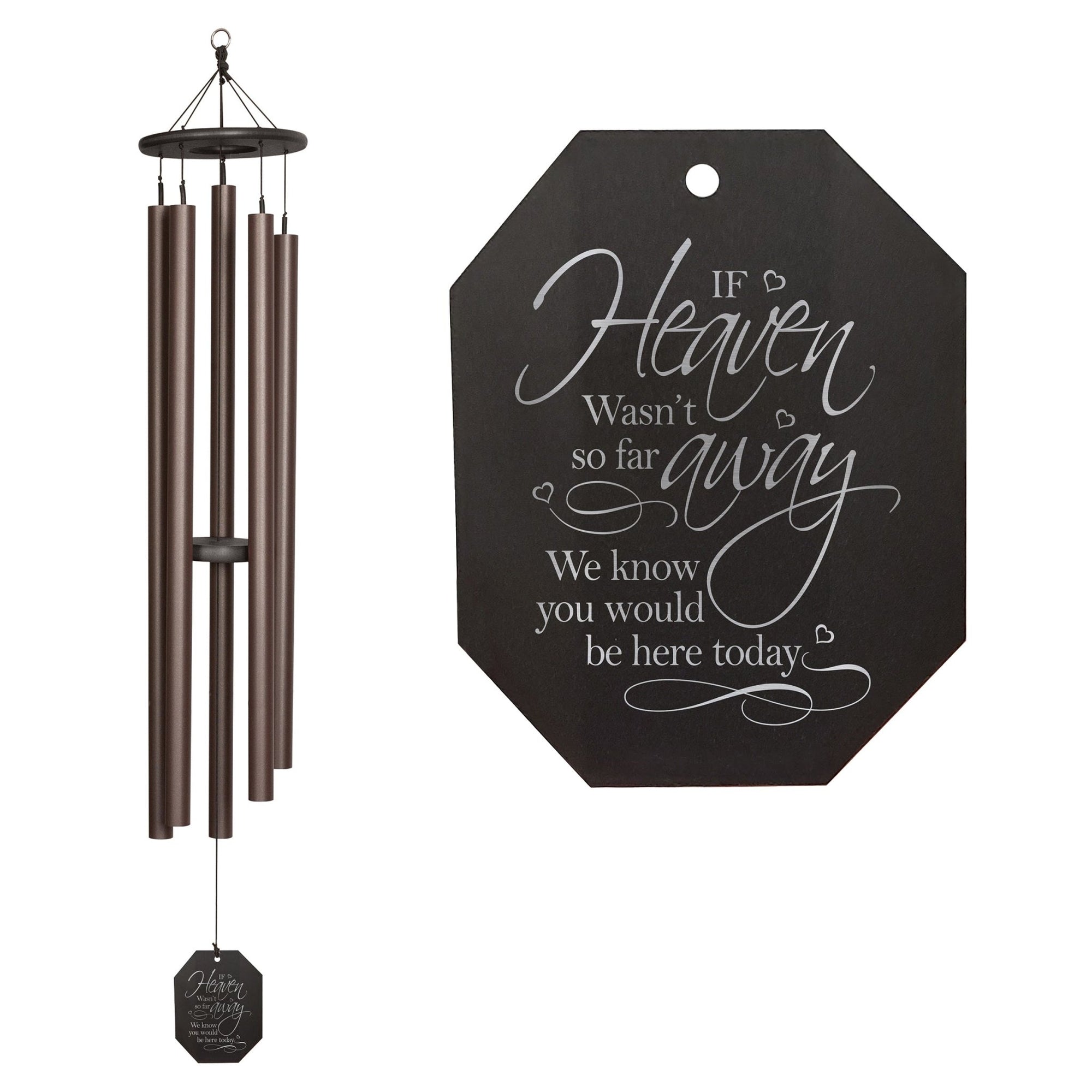 Memorial Sympathy Wind Chimes| Court Haus 62" | Family Home Decor - LifeSong Milestones