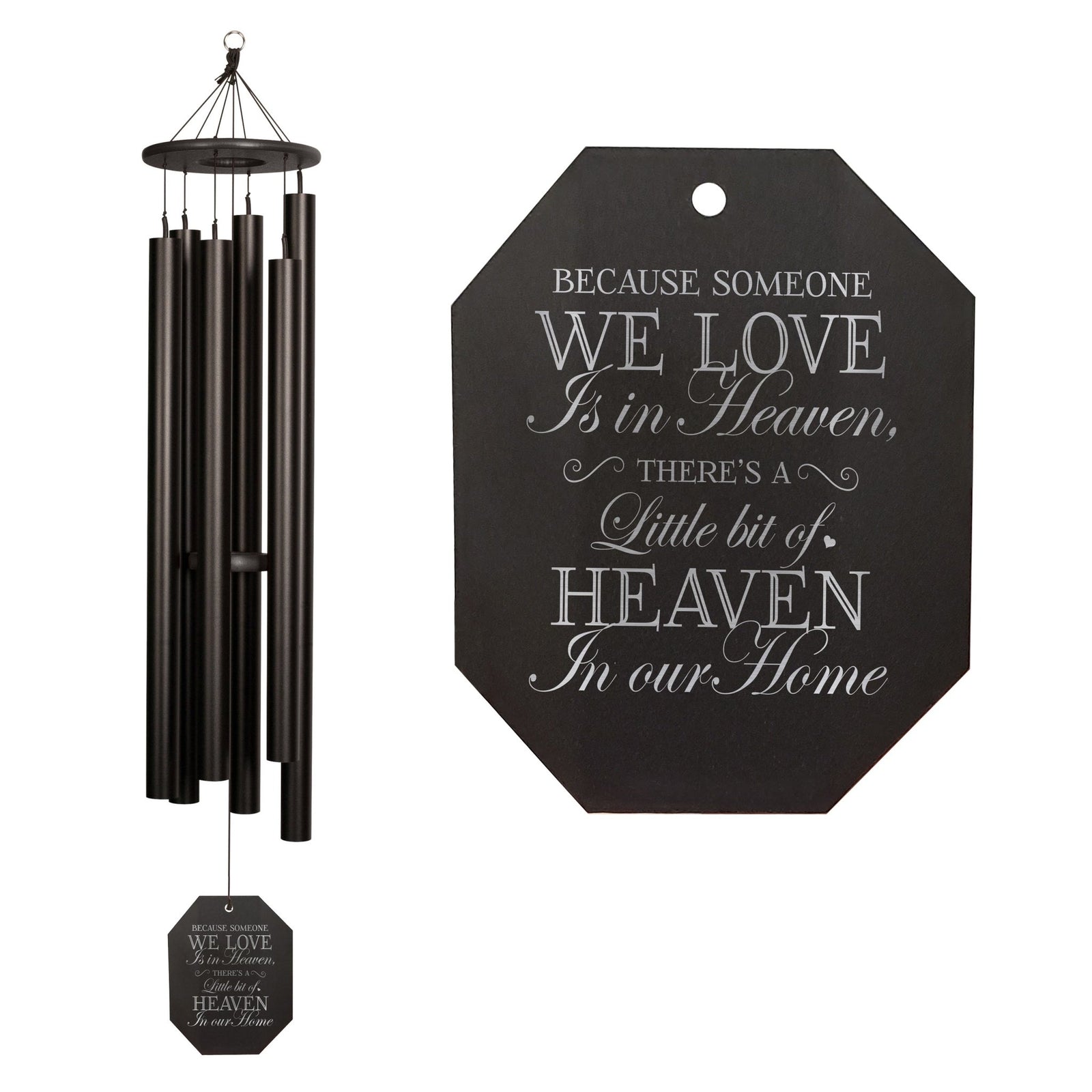 Memorial Sympathy Wind Chimes| Dream Maker 64" | Family Home Decor - LifeSong Milestones