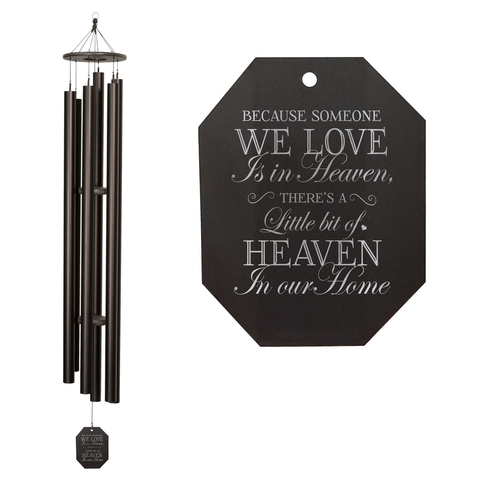 Memorial Sympathy Wind Chimes| Music Of The Universe 84" | Family Home Decor - LifeSong Milestones