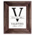 Personalized Monogram Framed Signs 12x14 - V - LifeSong Milestones