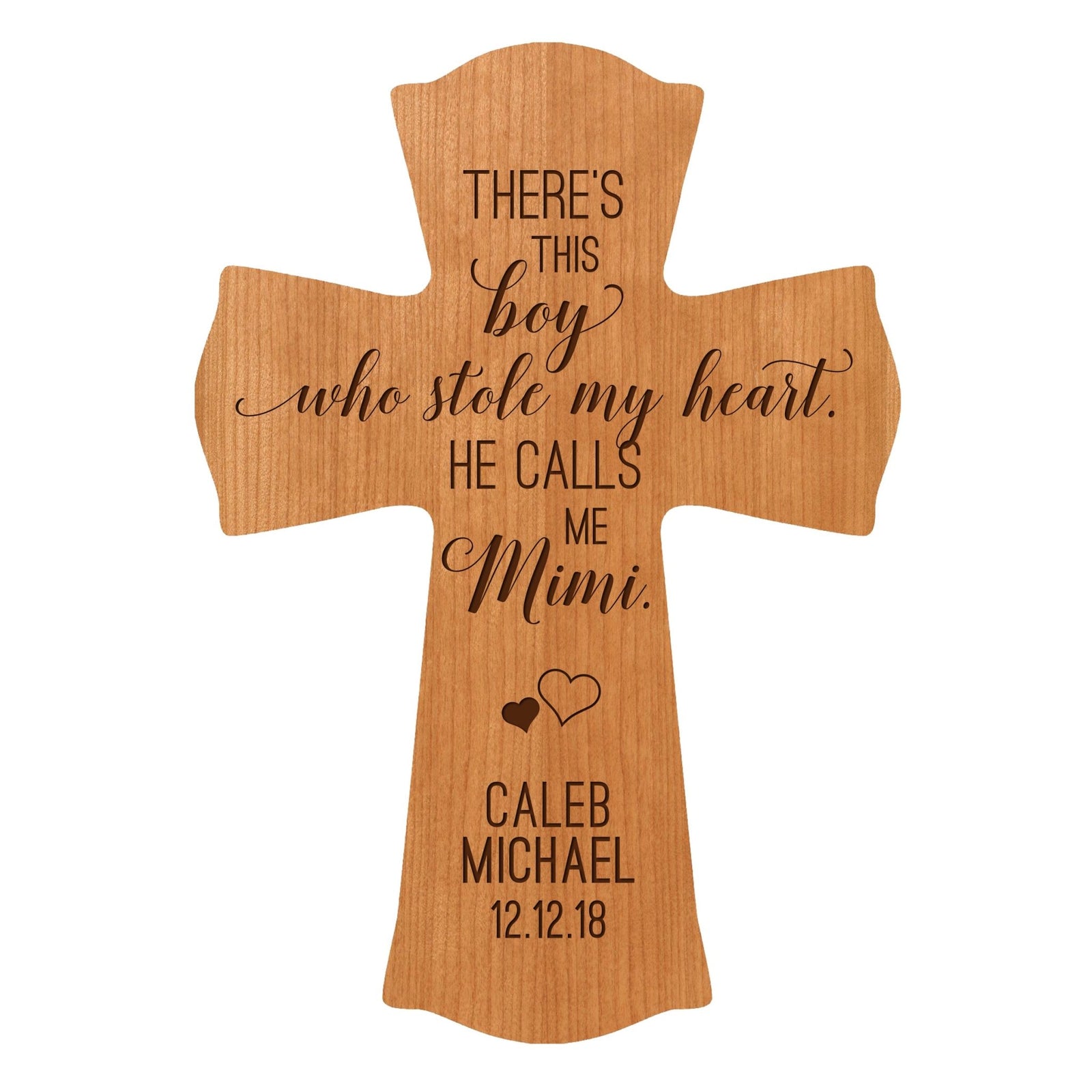 Personalized Mother’s Day Gift There’s This Boy - 8.5x11 Crosses Mimi - LifeSong Milestones