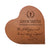 Personalized Engraved Baptism Heart Shaped Tabletop Signs Gift for Godchild