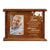 Personalized Wooden Memorial Photo Cremation Urn Box for Human Ashes - LifeSong Milestones