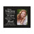 Personalized Wooden Memorial Picture Frame 8x10 holds 4x6 photo When Tomorrow Starts - LifeSong Milestones