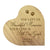 Pet Memorial Heart Block Décor - You Left Us Beautiful Memories - LifeSong Milestones