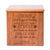 Personalized Wooden Memorial Pet Urns for Ashes