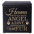 Pet Memorial Keepsake Cremation Urn Box for Dog or Cat - Heaven Sent My Own Special Angel - LifeSong Milestones