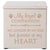 Pet Memorial Keepsake Cremation Urn Box for Dog or Cat - My Loyal Companion - LifeSong Milestones