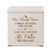 Pet Memorial Keepsake Cremation Urn Box for Dog or Cat - Our Family Chain Is Broken - LifeSong Milestones