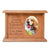 Pet Memorial Picture Cremation Urn Box for Dog or Cat - Because Someone We Love Is In Heaven - LifeSong Milestones