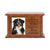 Pet Memorial Picture Cremation Urn Box for Dog or Cat - When Tomorrow Starts Without Me - LifeSong Milestones