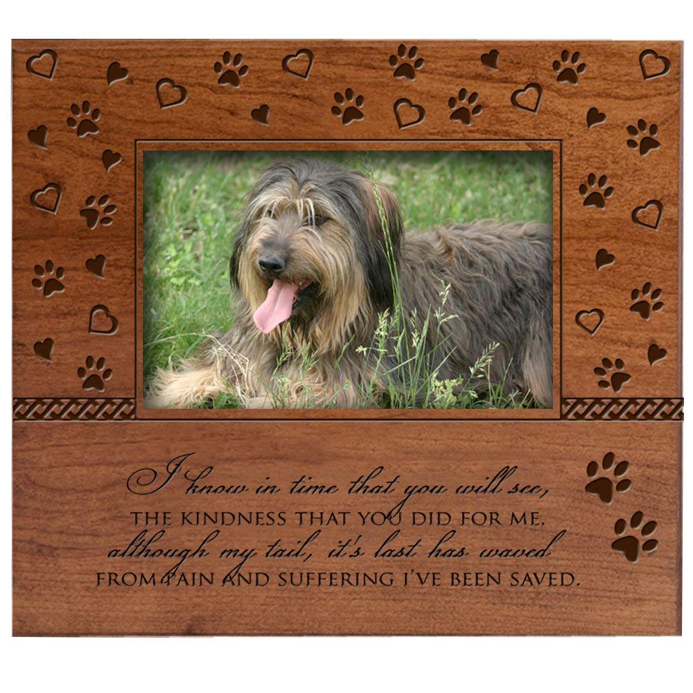 Pet Memorial Picture Frame - I Know In Time - LifeSong Milestones