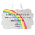 Pet Memorial Ribbon Sign Décor - The Rainbow Bridge - LifeSong Milestones