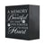 Pet Memorial Shadow Box Cremation Urn for Dog or Cat - A Memory Is A Beautiful Joy - LifeSong Milestones