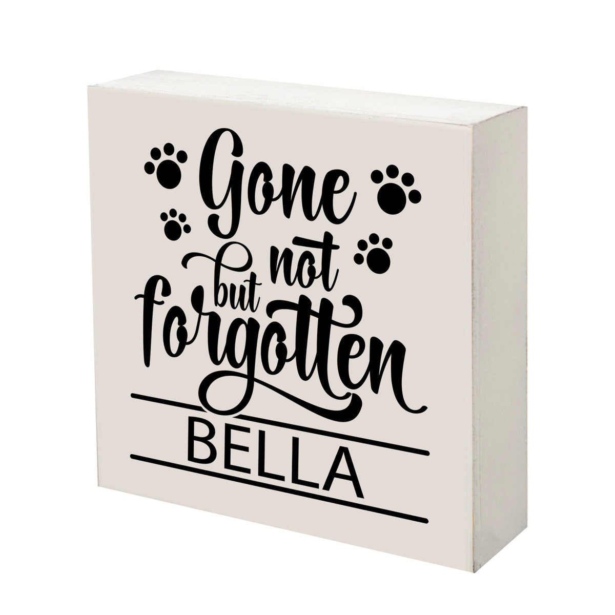 Pet Memorial Shadow Box Décor - Gone But Not Forgotten - LifeSong Milestones