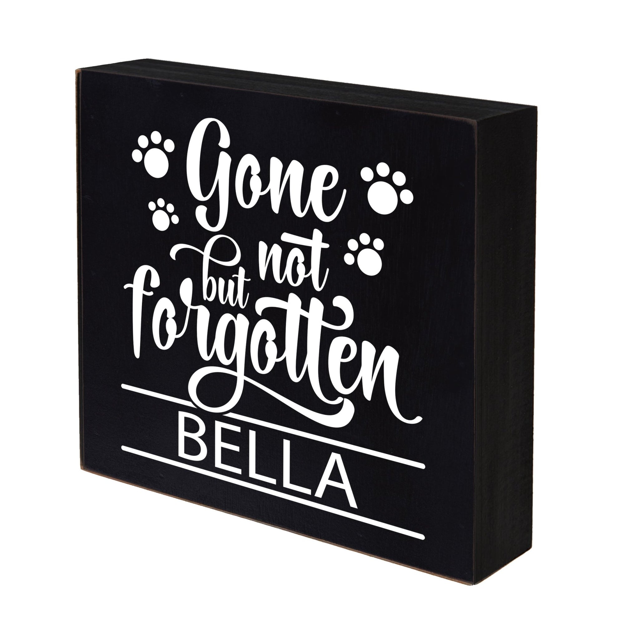 Pet Memorial Shadow Box Décor - Gone But Not Forgotten - LifeSong Milestones