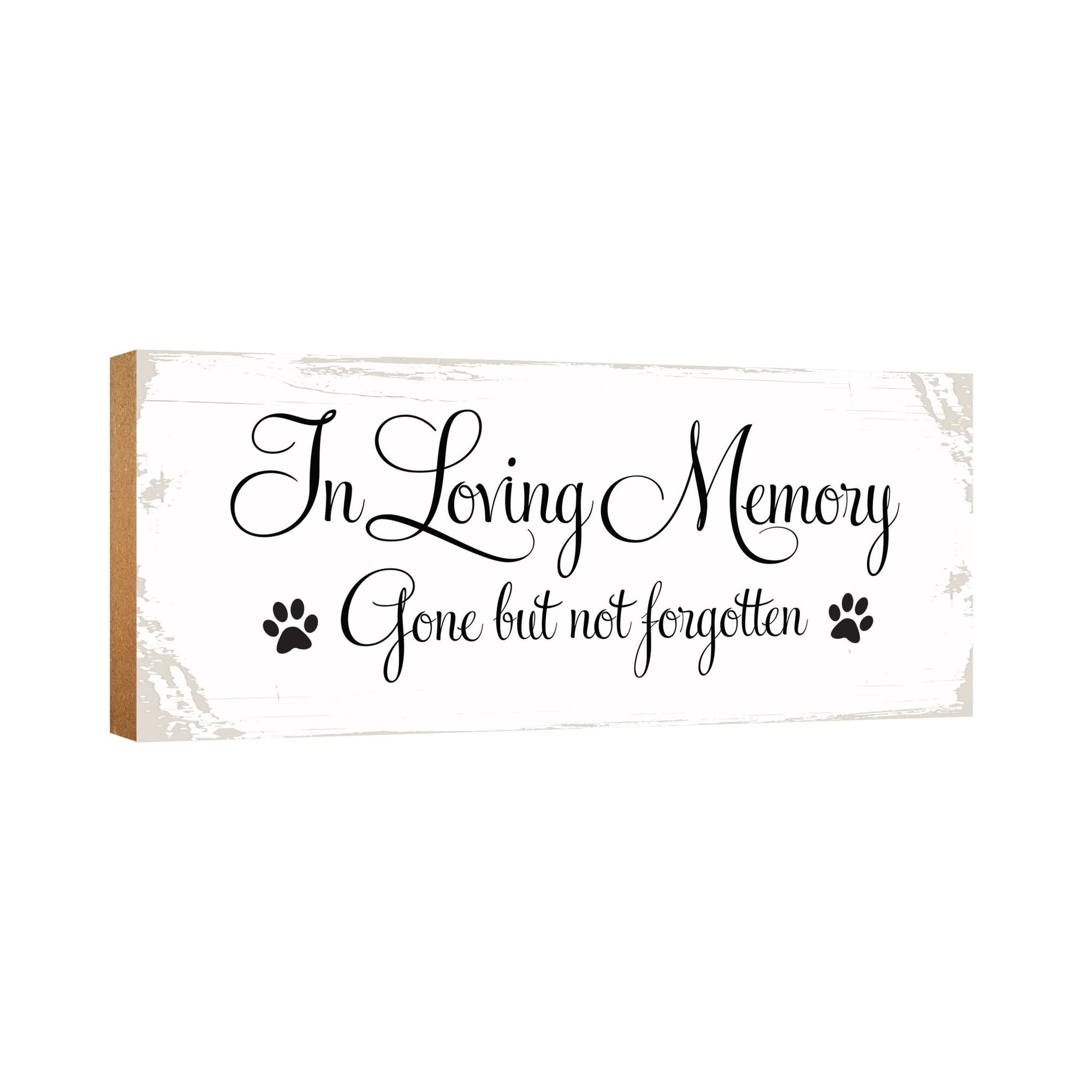 Pet Memorial shelf decor Plaque Décor - In Loving Memory - LifeSong Milestones