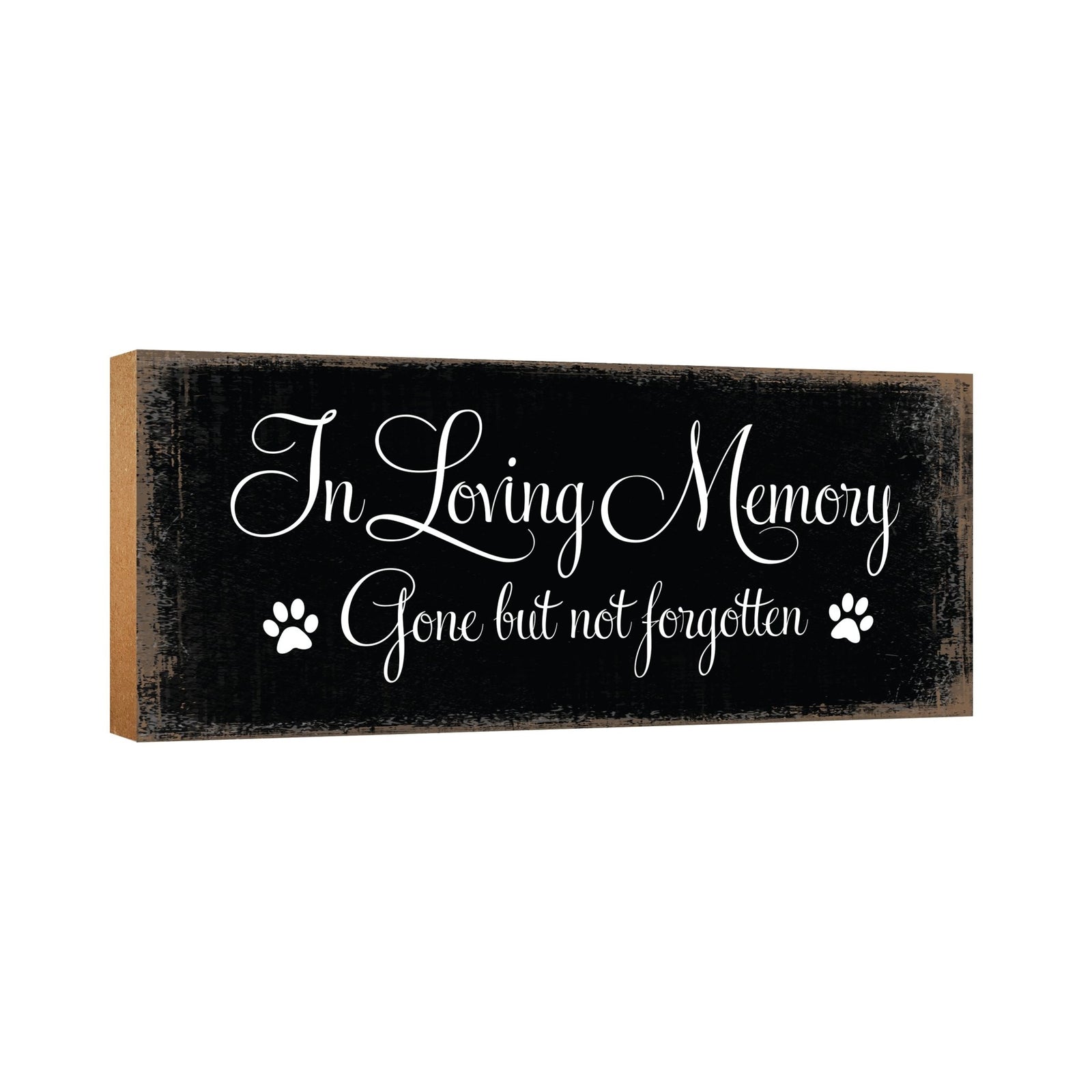 Pet Memorial shelf decor Plaque Décor - In Loving Memory - LifeSong Milestones