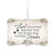 Pet Memorial White Scallop Ornament - If Love Could Have Saved You - LifeSong Milestones