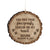 Pet Memorial Wooden Tree Slice Ornament - You Left Your Paw Prints - LifeSong Milestones