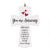 Printed Baptism Inspirational Crosses for Children - I Promise To - LifeSong Milestones