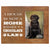 Printed Labrador Retriever Photo Frames - A House Chocolate Lab - LifeSong Milestones