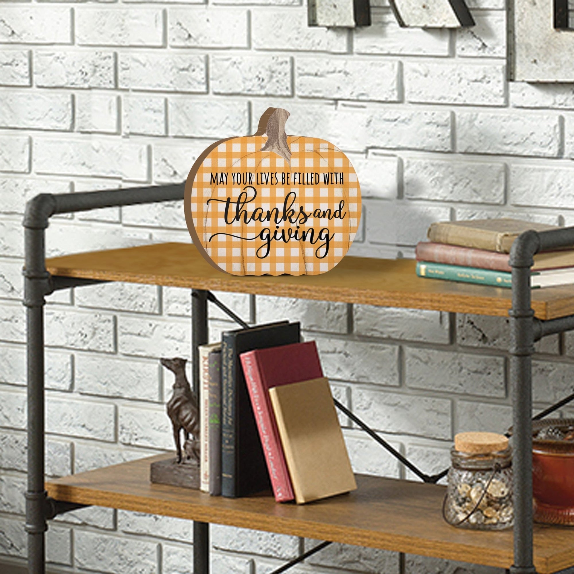 Pumpkin shelf decor Decorative Home Décor - May Your Lives - LifeSong Milestones