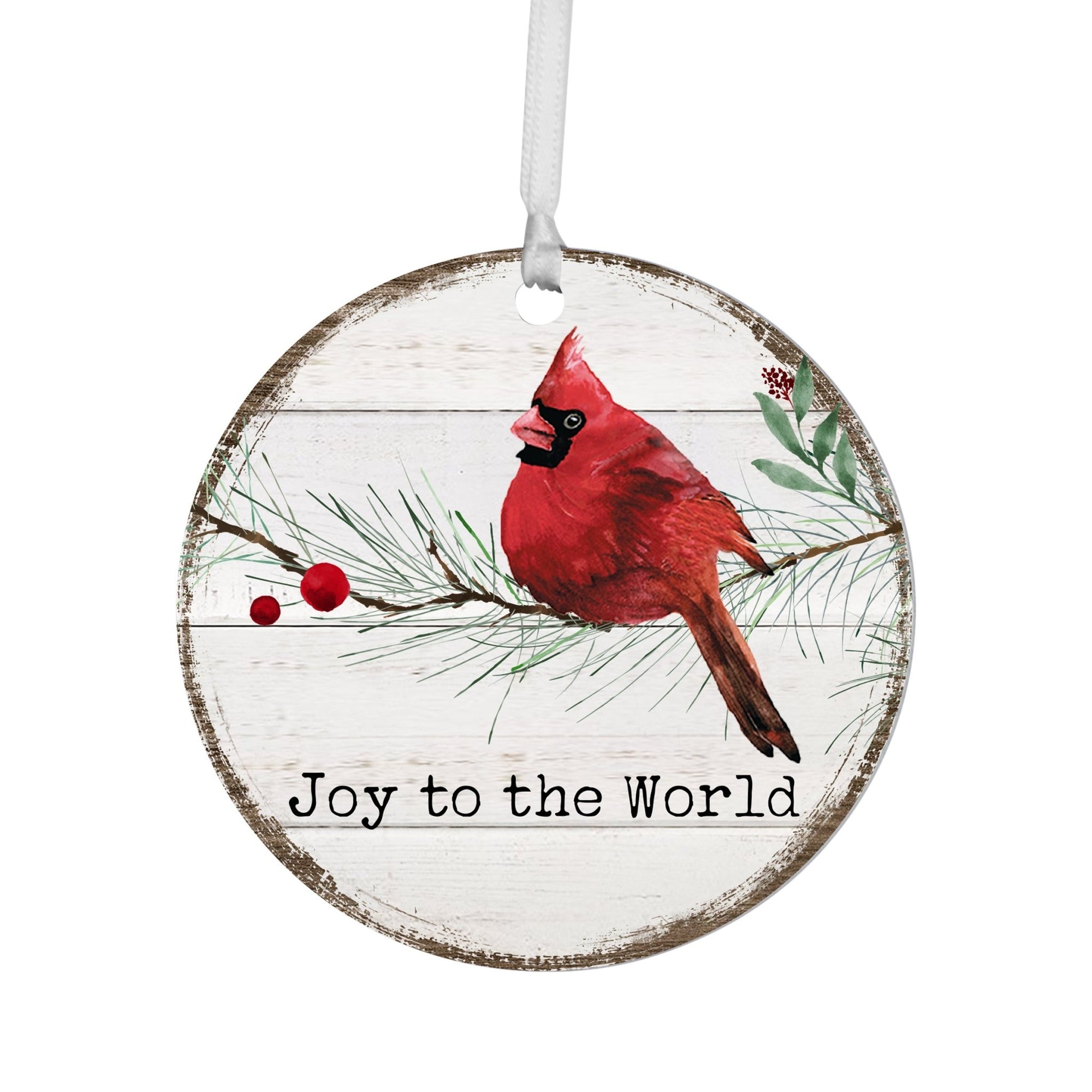 Red Cardinal Christmas Ornaments 3.75 in - LifeSong Milestones