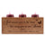 Remembrance Memorial 3 Candle Holder - God Carries You - LifeSong Milestones