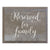 Reserved For Family Wooden Decorative Wedding Party sign (8x10) - LifeSong Milestones
