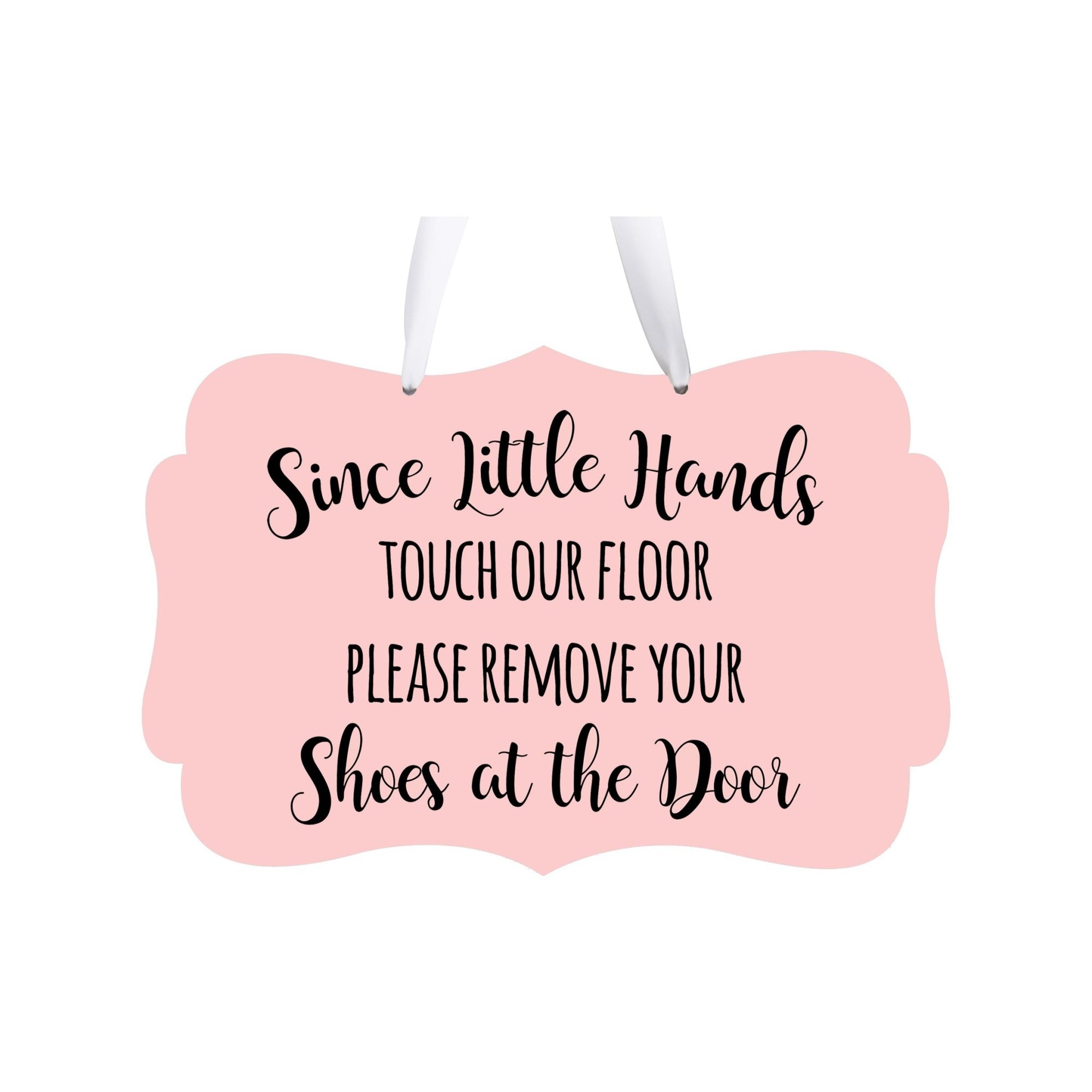 Shaped Rope Sign For New Home Design 2 - Little Hands - LifeSong Milestones