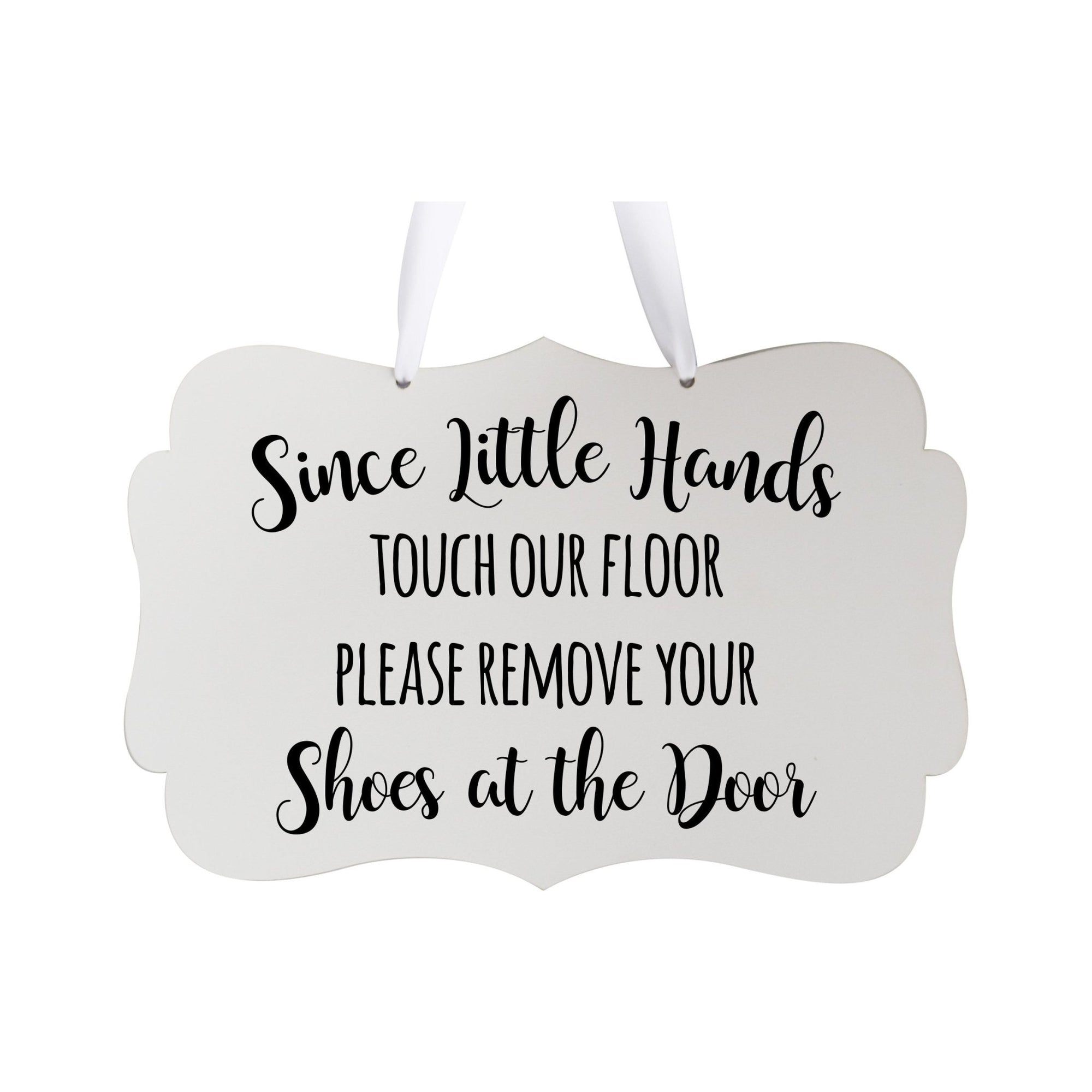 Shaped Rope Sign For New Home Design 2 - Little Hands - LifeSong Milestones