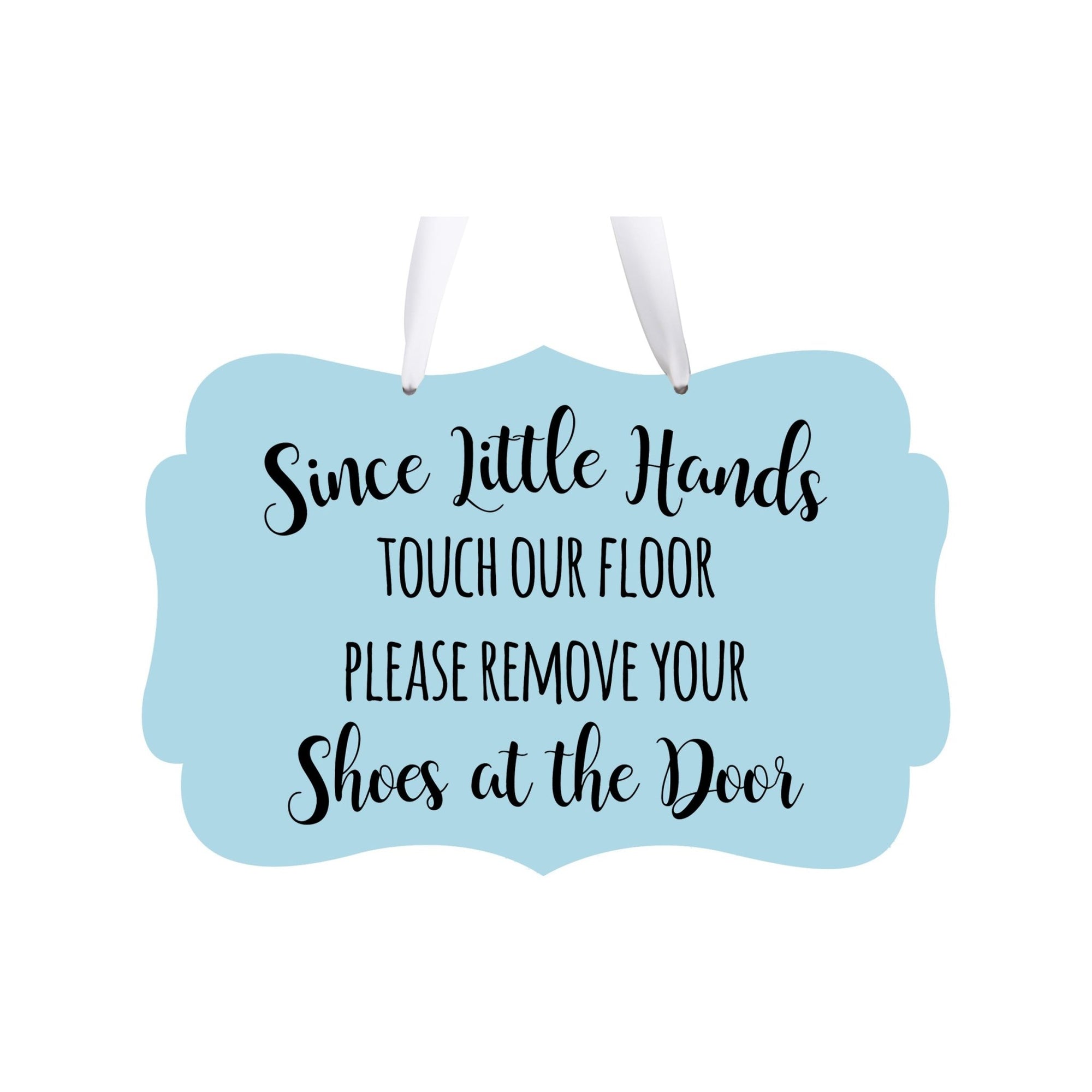 Shaped Rope Sign For New Home Design 2 - Little Hands - LifeSong Milestones