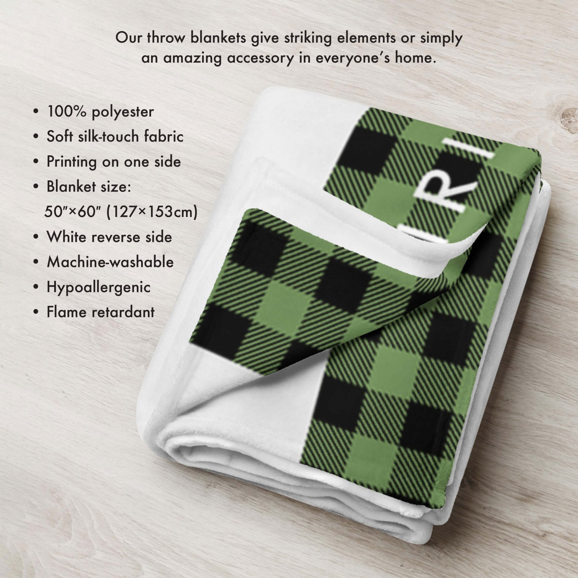 St. Patrick's Day Inspirational Soft And Lightweight Throw Blankets For Home Decor - May God Give You - LifeSong Milestones