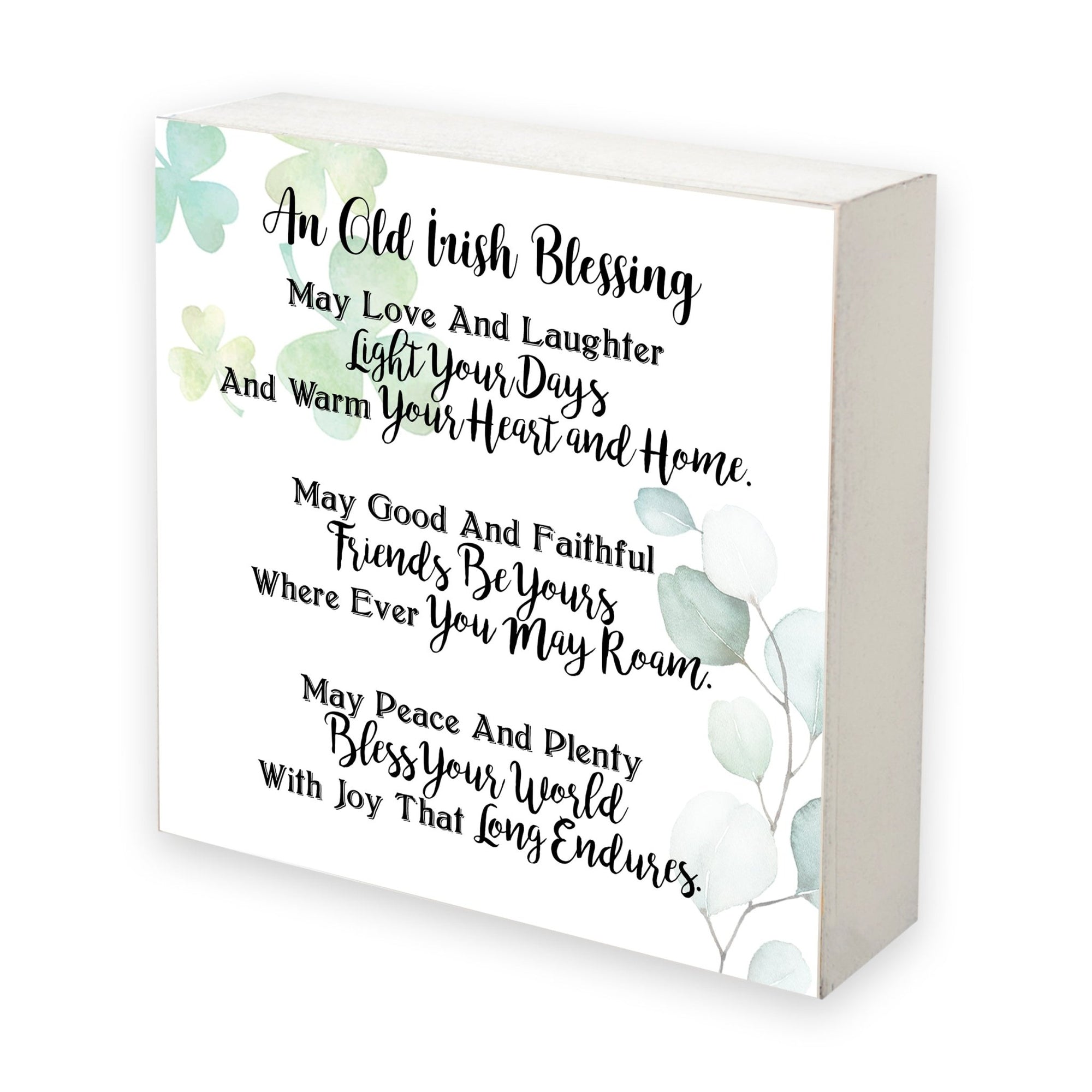 St. Patrick’s Day Irish Everyday Shadow Box 10x10 - An Old Irish Blessing - LifeSong Milestones