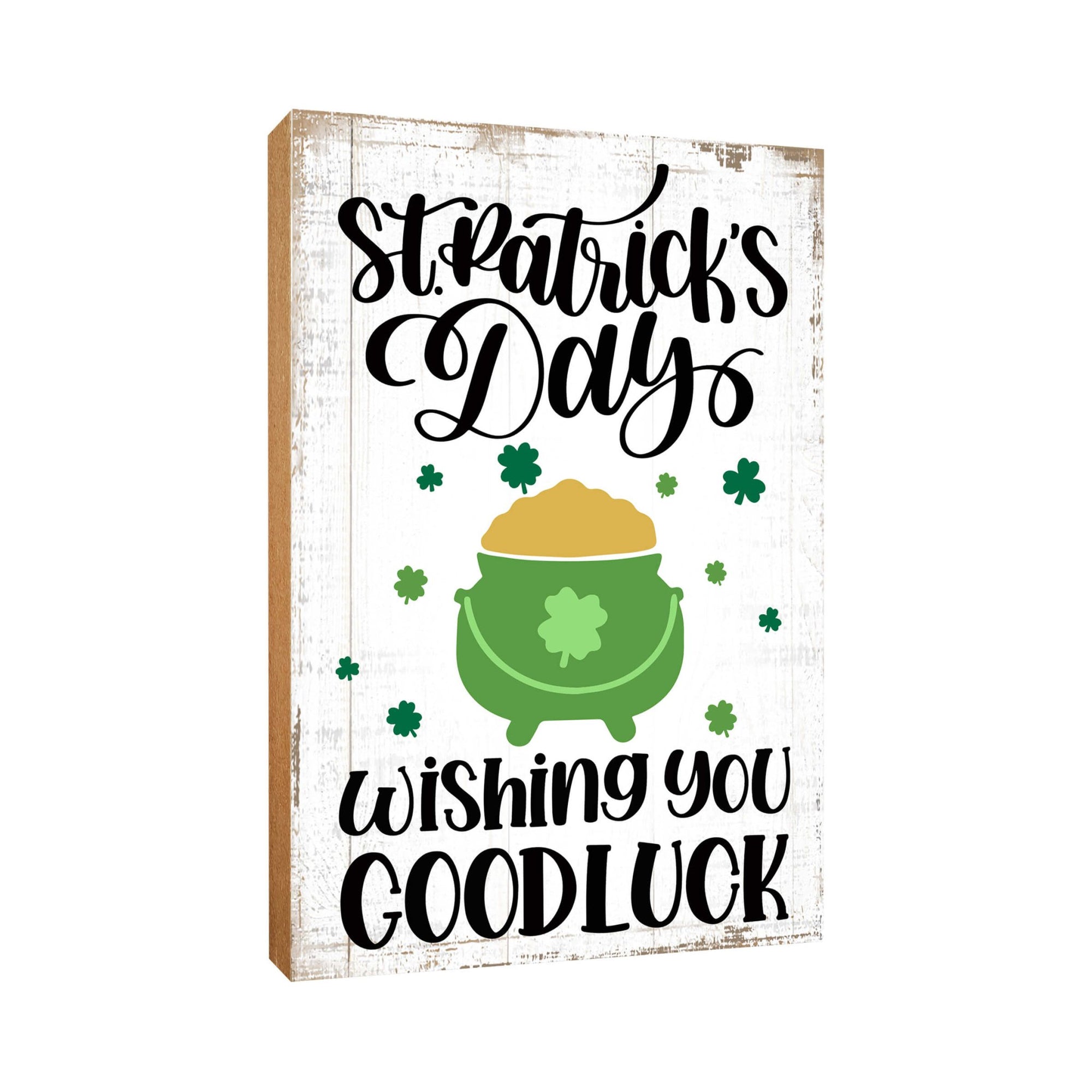 St. Patrick’s Day Tabletop Signs and Shelf Decor for Home Decorations - LifeSong Milestones