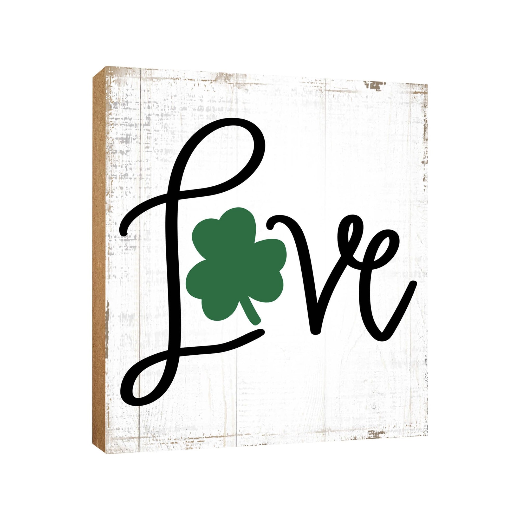 St. Patrick’s Day Wooden Tabletop Signs and Shelf Decor for Home Decorations - LifeSong Milestones