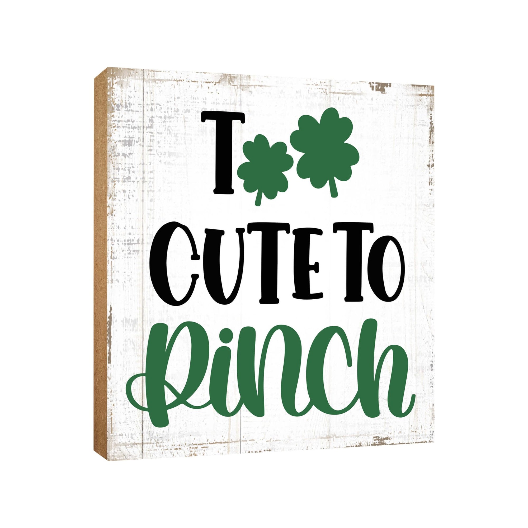 St. Patrick’s Day Wooden Tabletop Signs and Shelf Decor for Home Decorations - LifeSong Milestones