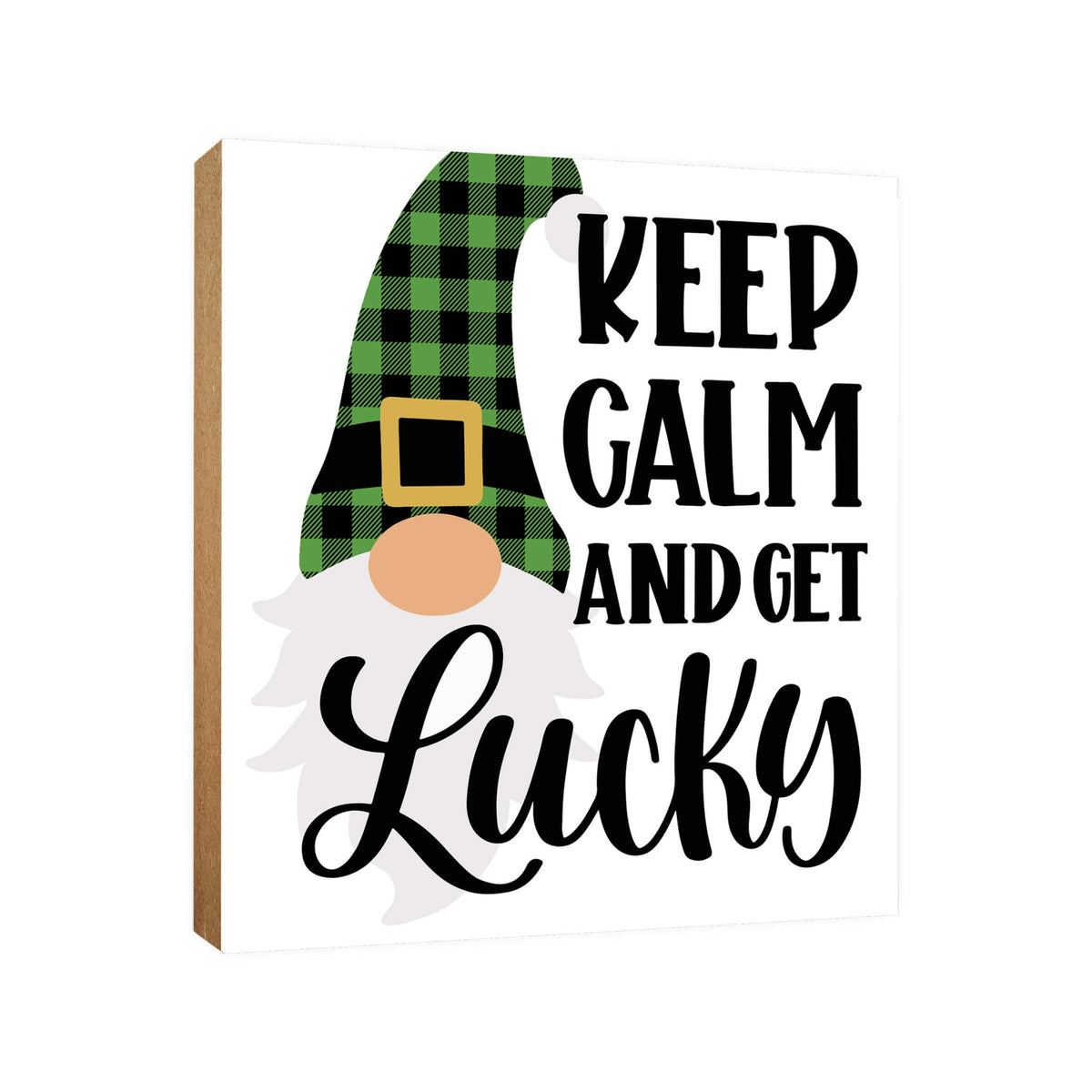 St. Patrick’s Day Wooden Tabletop Signs and Shelf Decor for Home Decorations - LifeSong Milestones