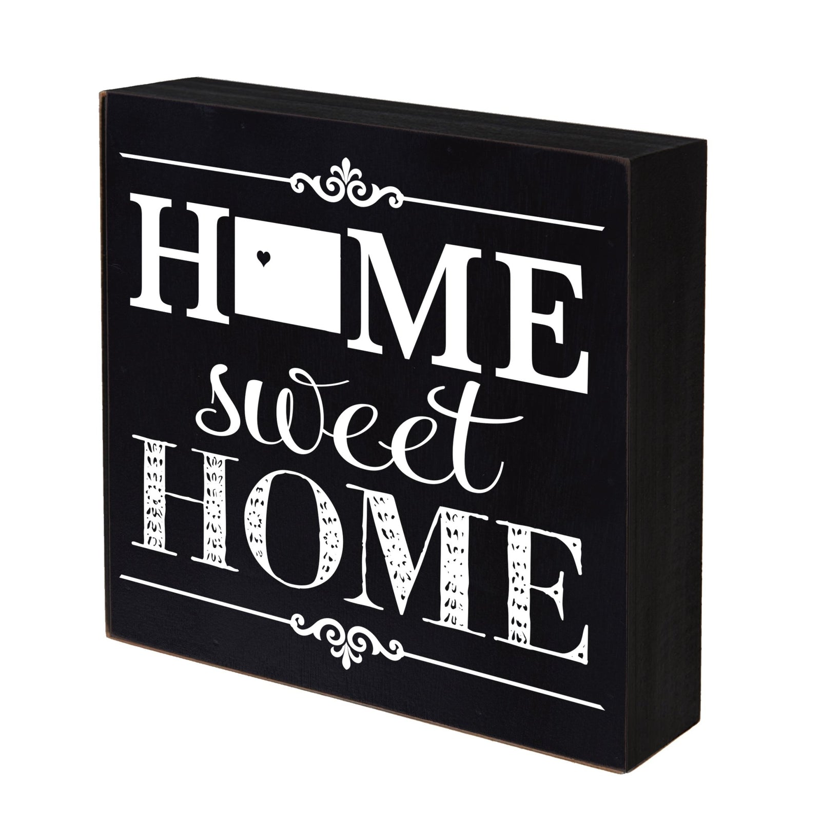 State Shadow Box Home Sweet Home 6x6 - Colorado - LifeSong Milestones