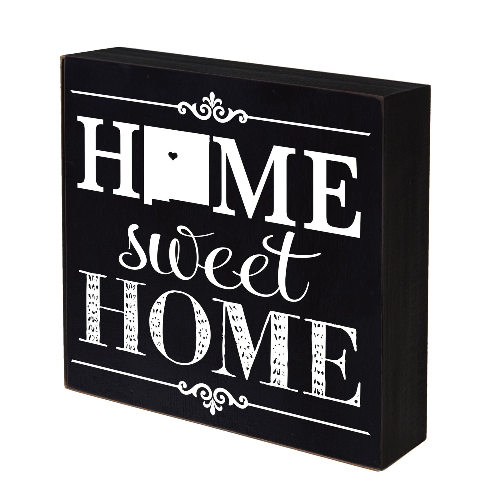 State Shadow Box Home Sweet Home 6x6 - New Mexico - LifeSong Milestones