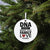 Stepdads White Ornament With Inspirational Message Gift Ideas - DNA Doesn't Make You Family - LifeSong Milestones