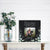 Timeless Human Memorial Shadow Box Photo Urn in Black - Gone Yet Not Forgotten - LifeSong Milestones